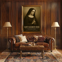Saint Elizabeth Rose Poster