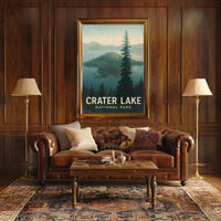 Crater Lake National Park Poster