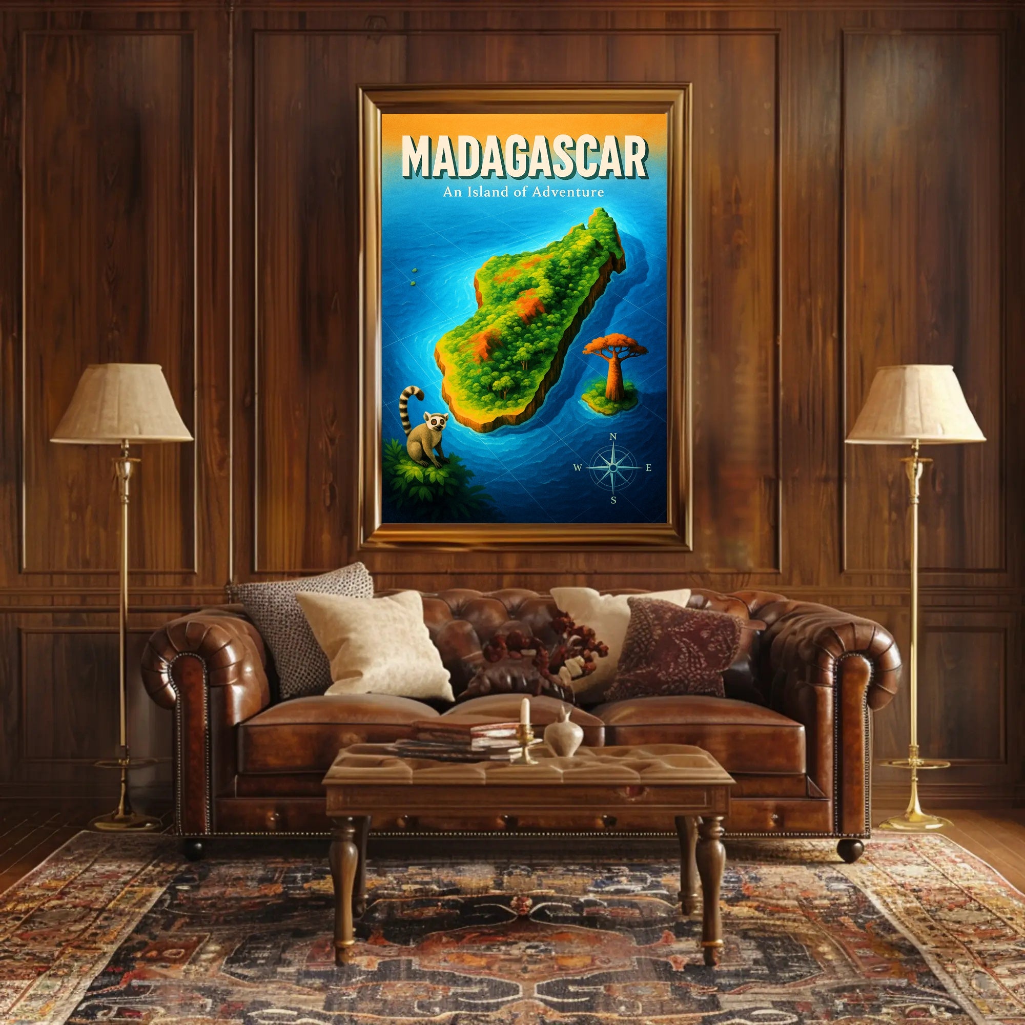 Madagascar An Island of Adventure Poster PosterGoat