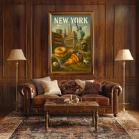 New York Icons Poster