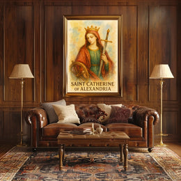 Saint Catherine of Alexandria Poster