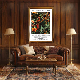 Artistry of 19th Century Cotton Prints Artistic Poster