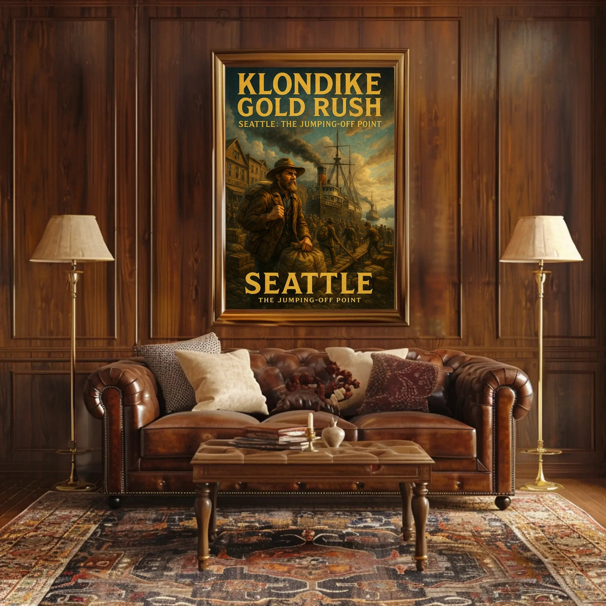 Klondike Gold Rush Seattle The Poster