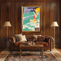 Old Orchard Beach Boston And Maine Poster