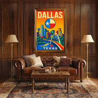 Dallas, Texas Poster PosterGoat