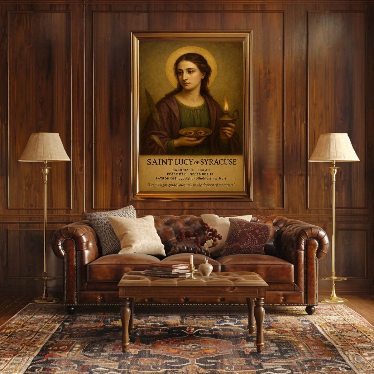 Saint Lucy of Syracuse Poster