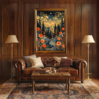 Enchanted Nightscape Wall Art Print