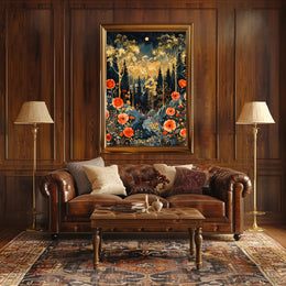 Enchanted Nightscape Wall Art Print