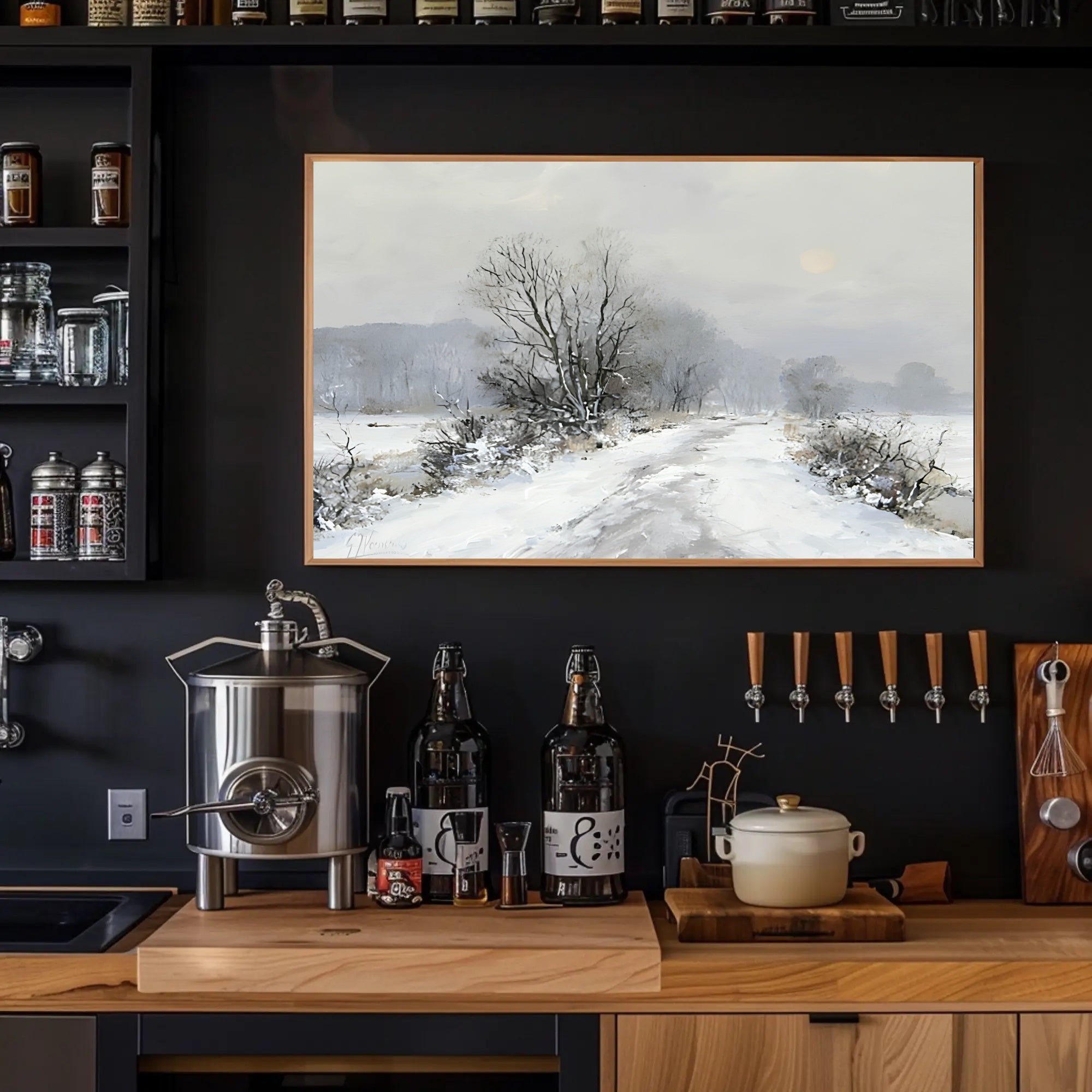 Winter's Embrace Poster