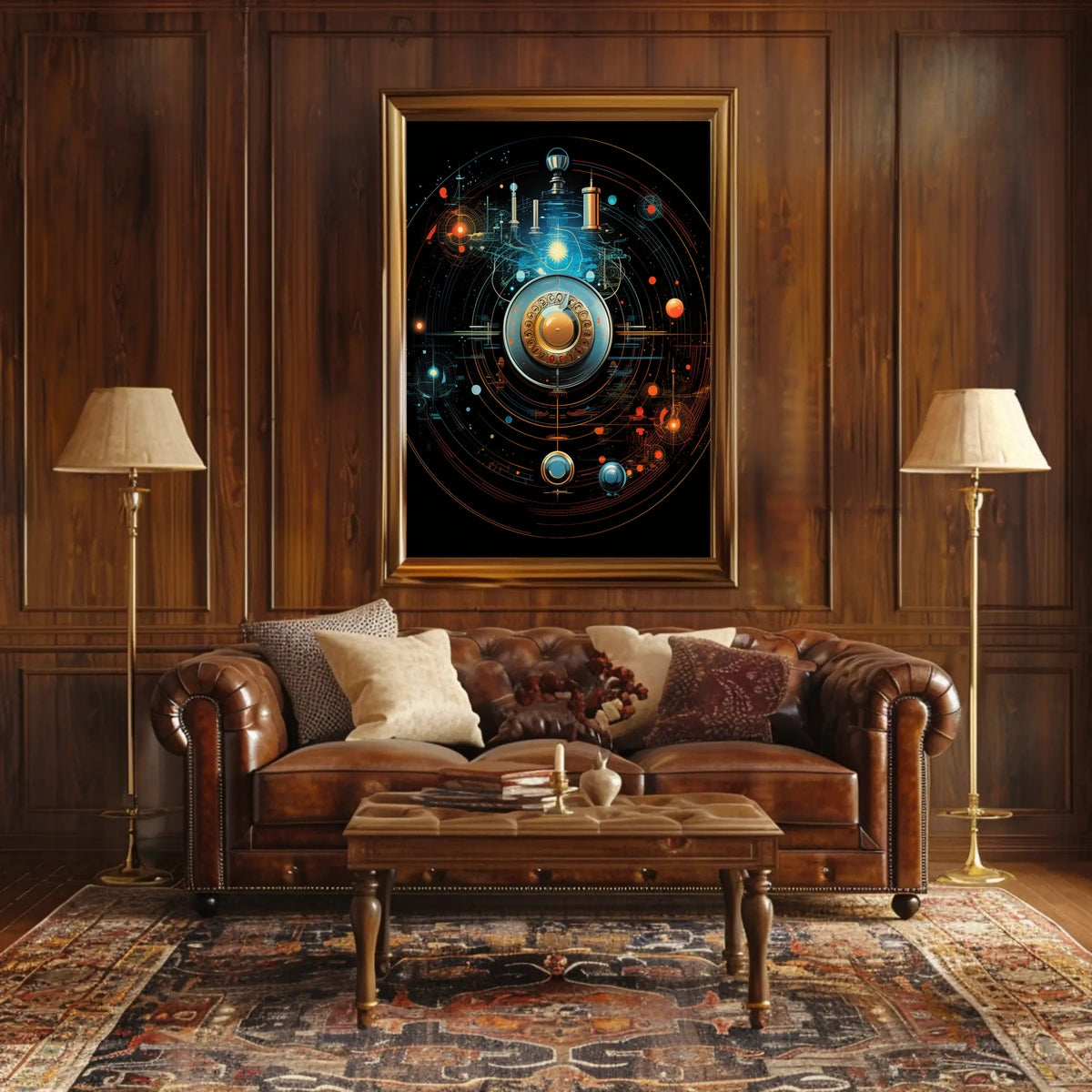 Cosmic Mechanisms Poster
