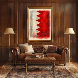 Abstract National Colors Abstract Poster