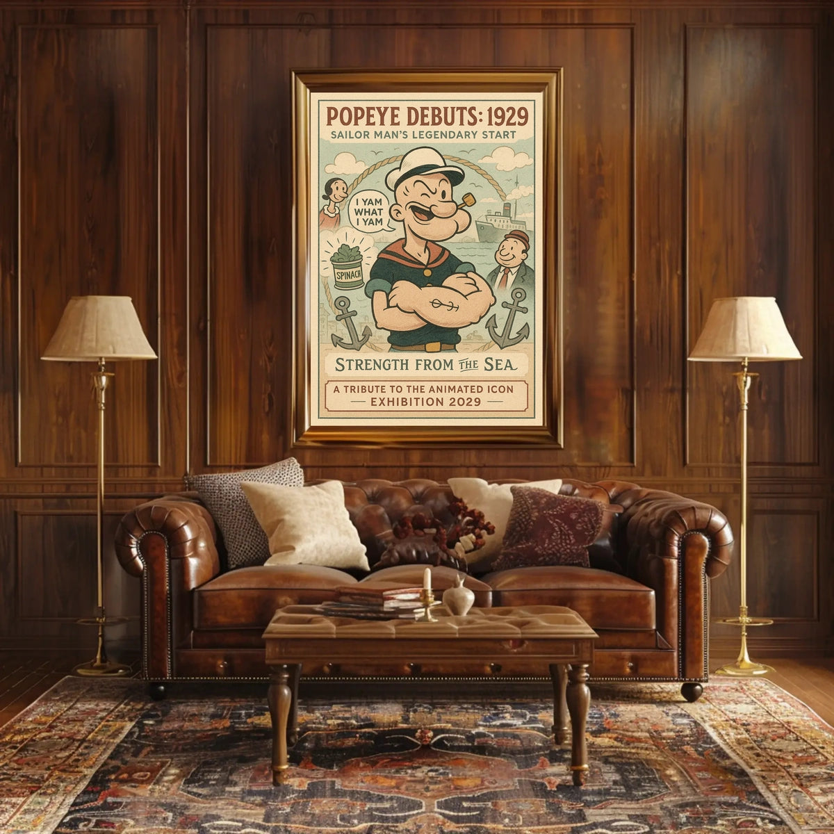 Popeye 1929 Art Poster POP-106