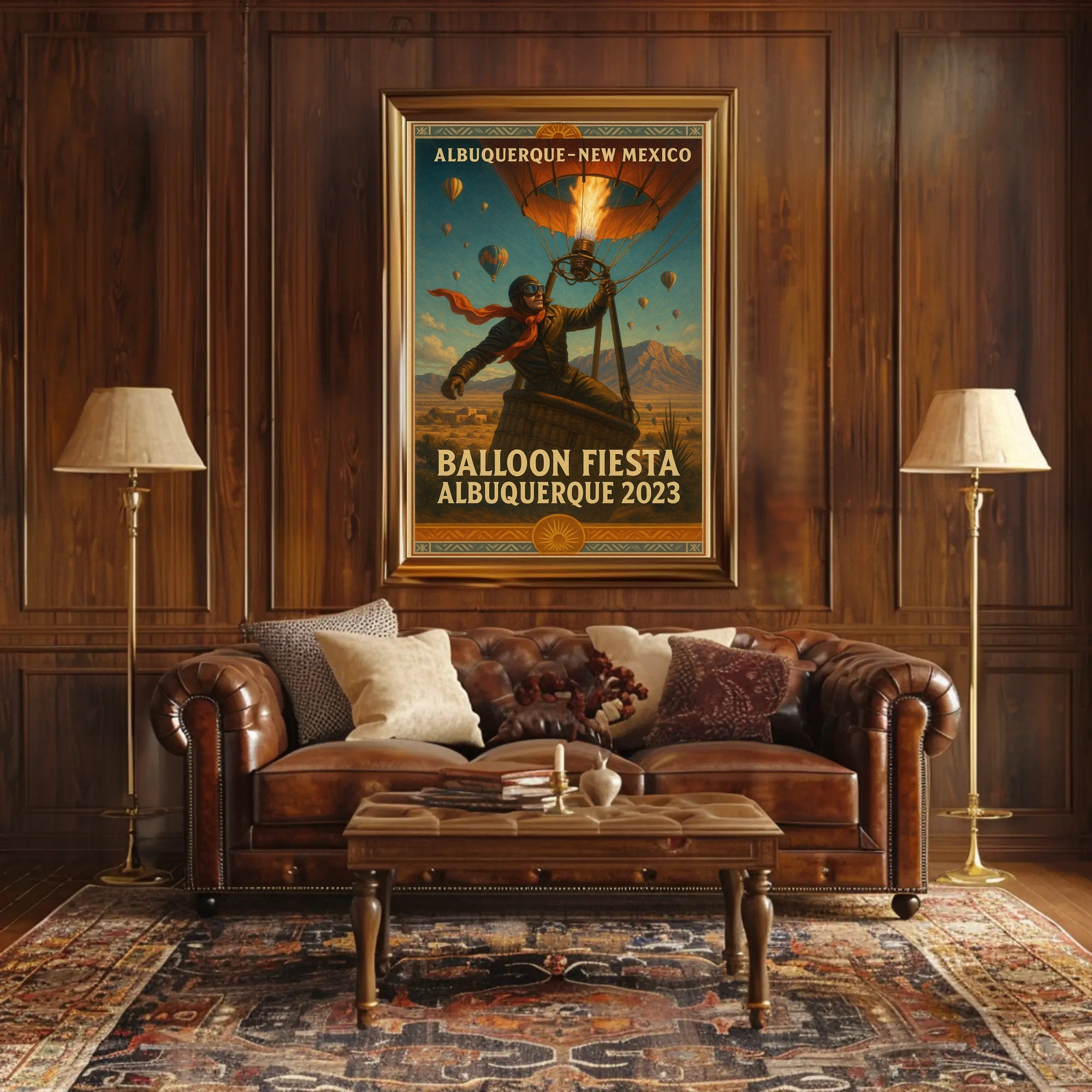 Albuquerque Balloon Fiesta 2023 Poster