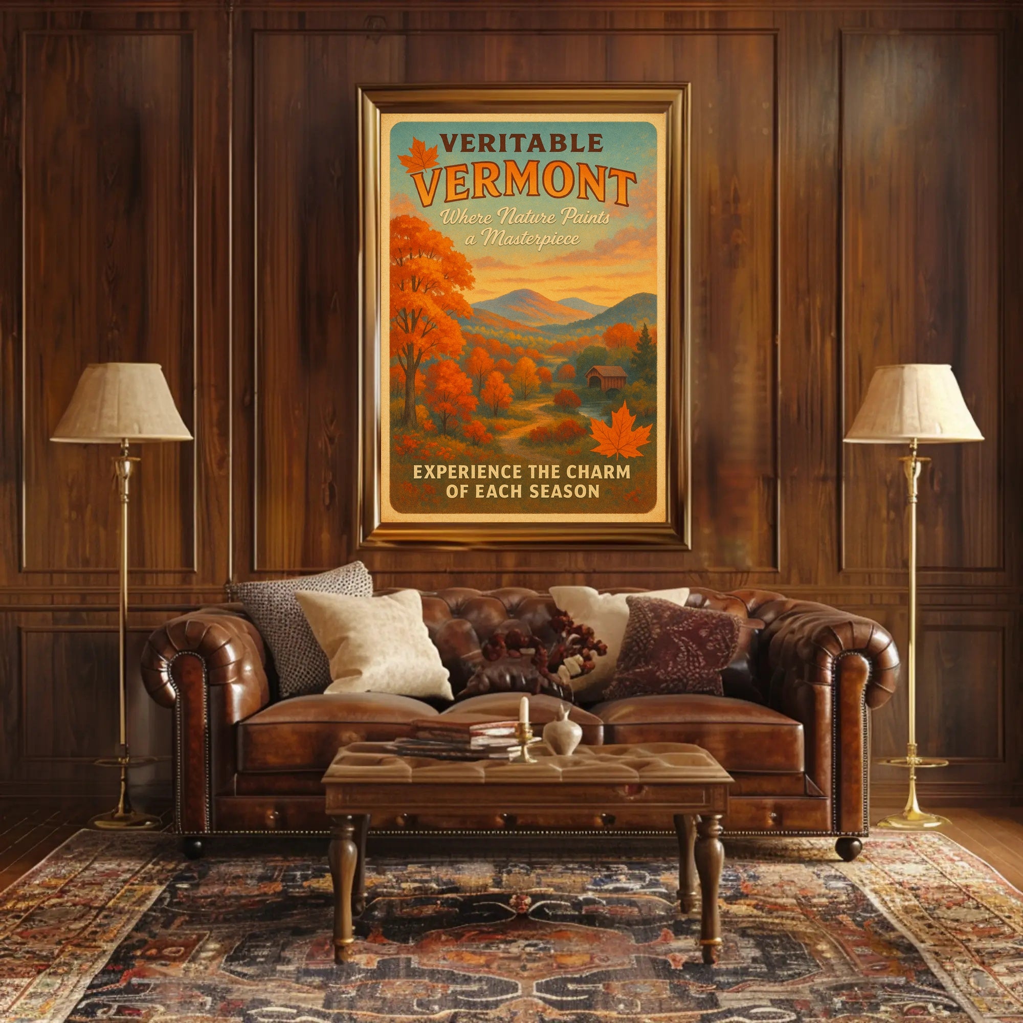 Veritable Vermont Wall Art Print