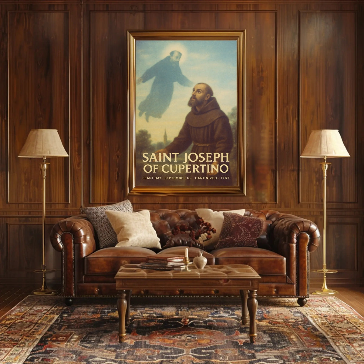 Saint Joseph Of Cupertino Poster