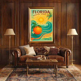 Florida Sunshine, Spirit, Sea Poster