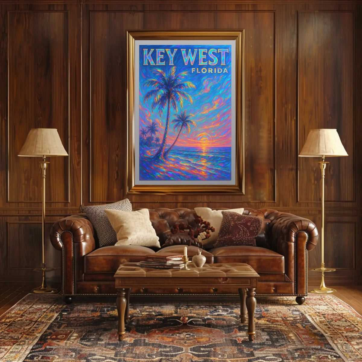 Key West, Florida Sunset Poster