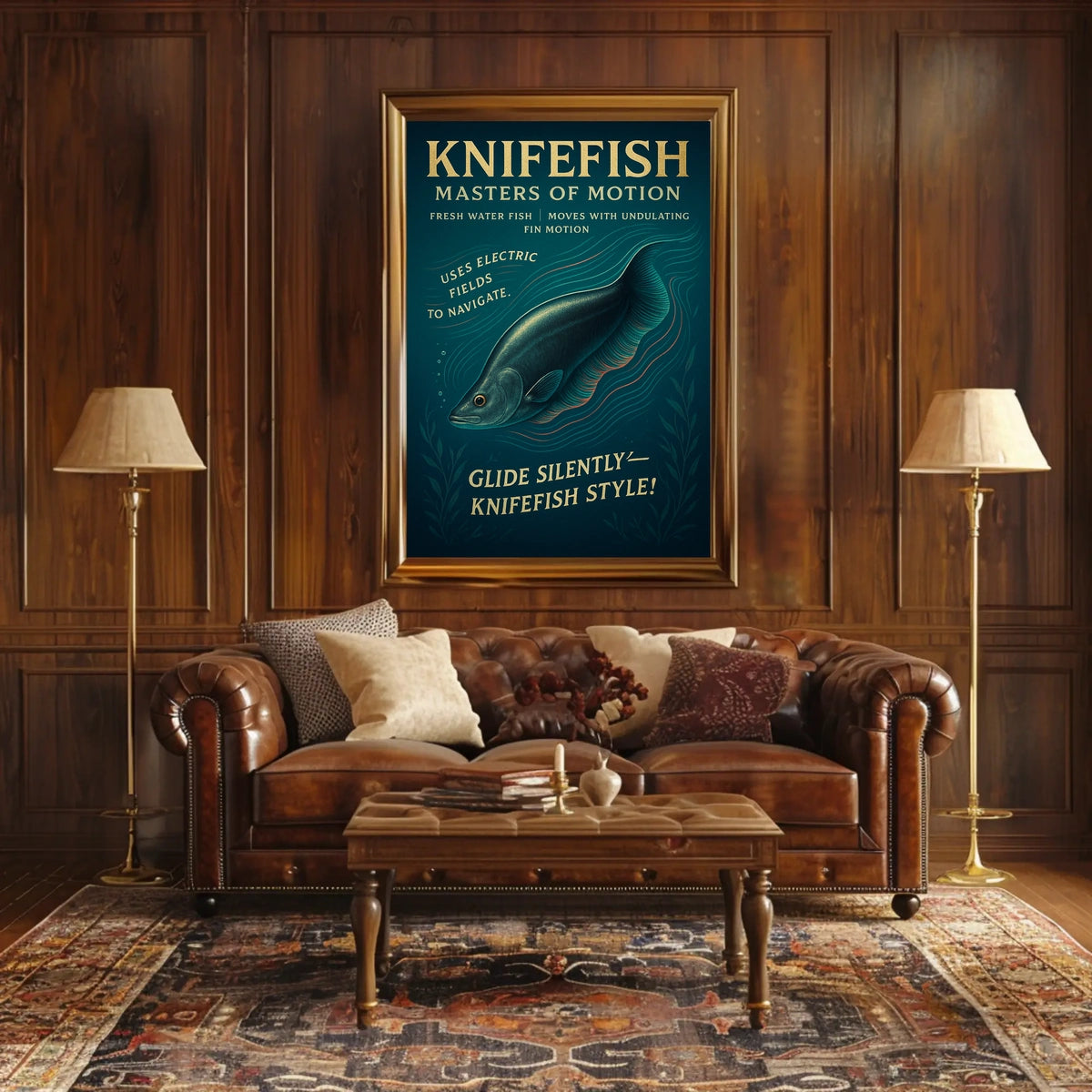 Knifefish Masters of Motion Poster