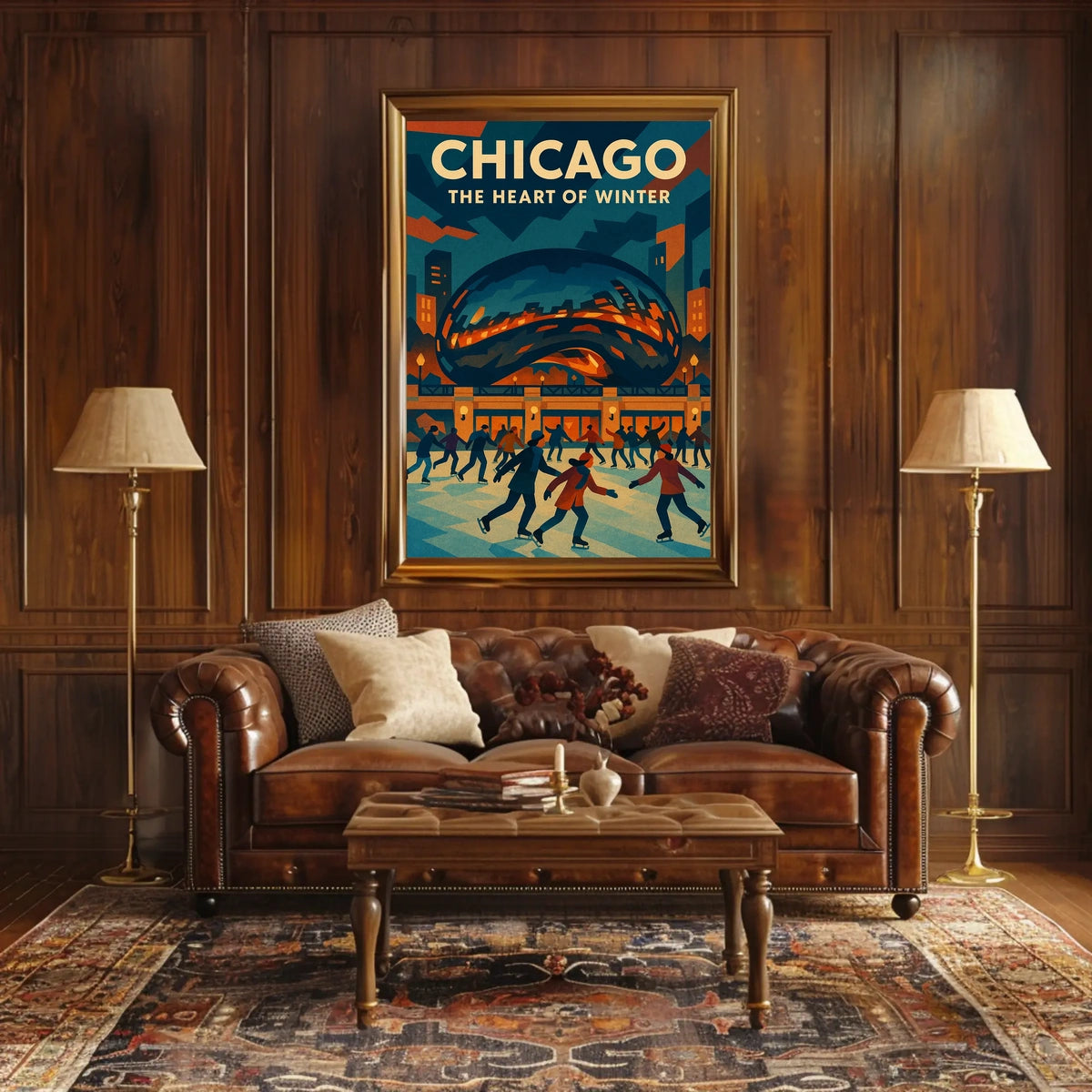 Chicago The Heart Of Winter Poster