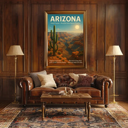 Grand Canyon Arizona Natural Wonder Travel Poster