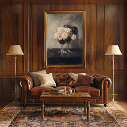Elegant Floral Still Life Poster