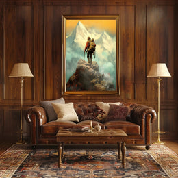 Mountain Ascent Poster