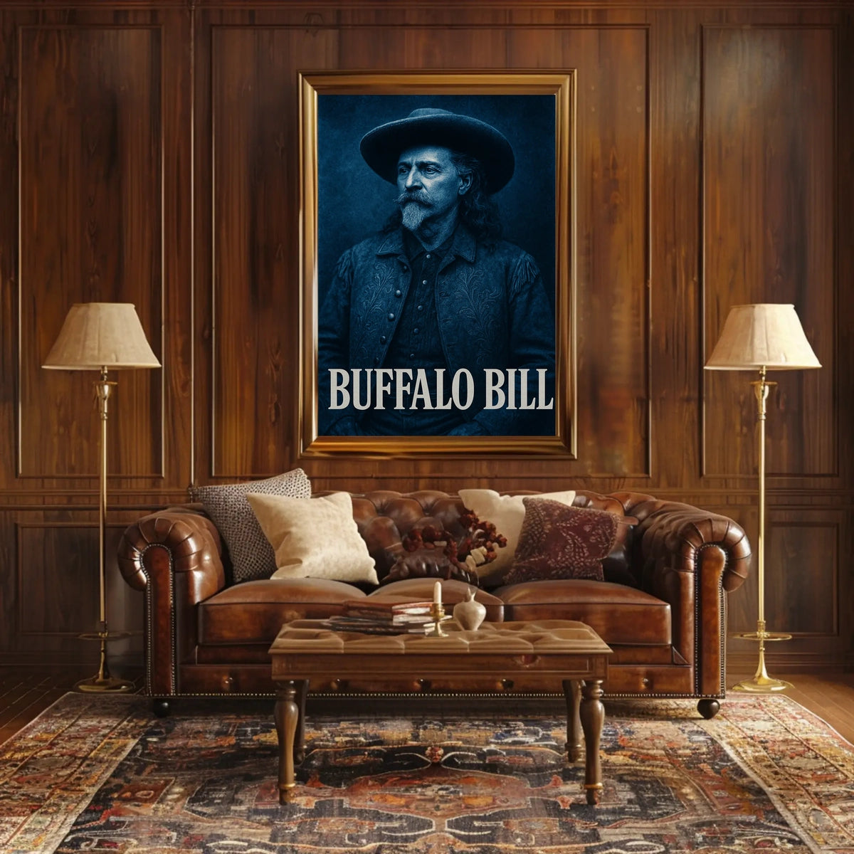 Buffalo Bill Cowboy Poster Historical or Presidential Poster
