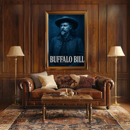 Buffalo Bill Cowboy Poster Historical or Presidential Poster