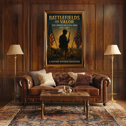 Battlefields Of Valor The American Poster
