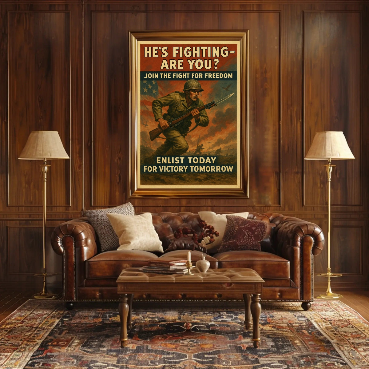 Join the Fight for Freedom Poster