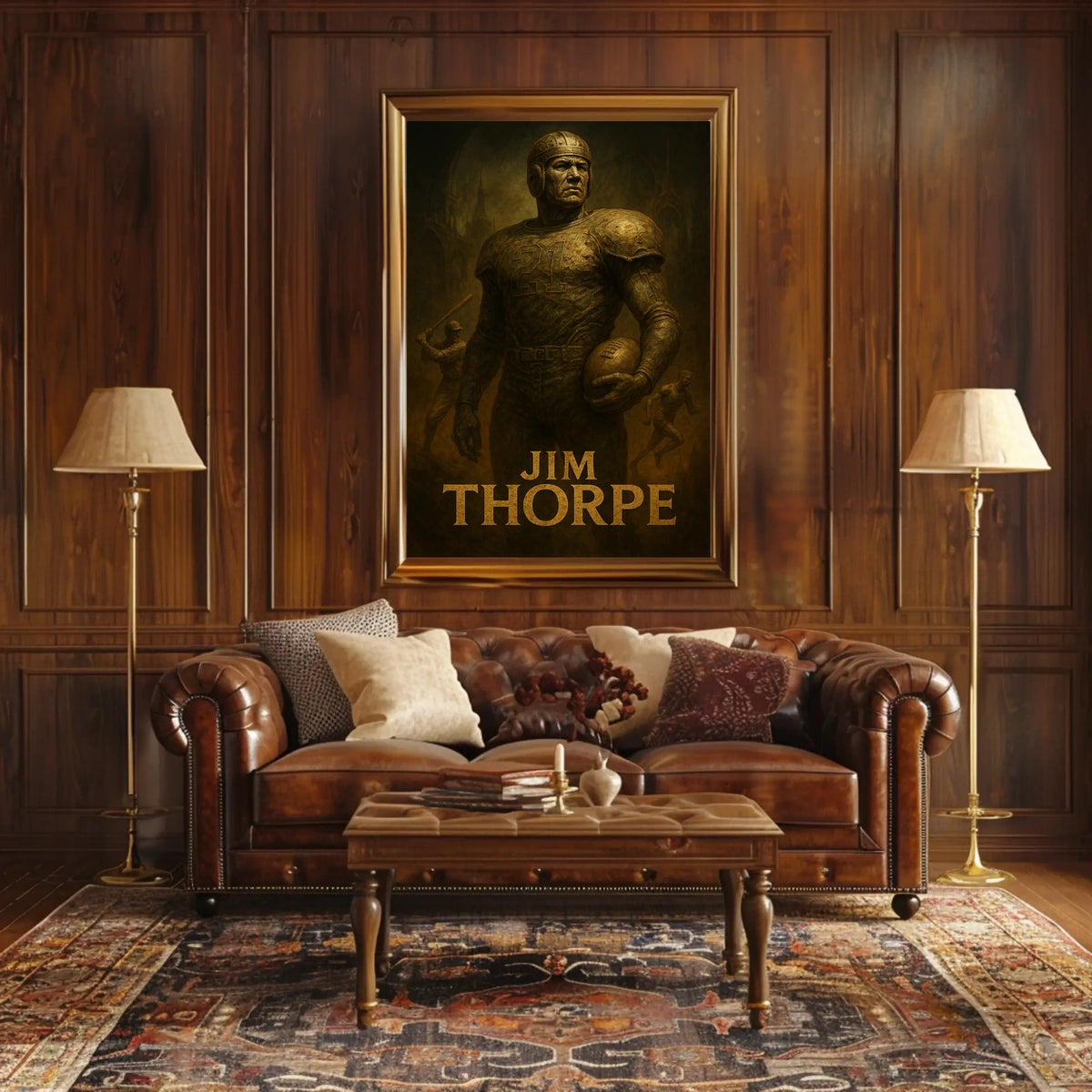 Jim Thorpe Athletic Legend Poster