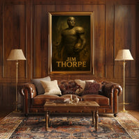 Jim Thorpe Athletic Legend Poster