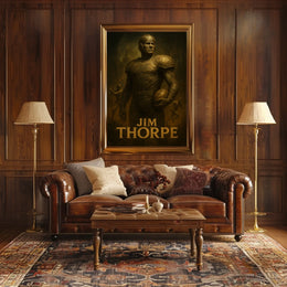 Jim Thorpe Athletic Legend Poster