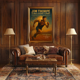 Jim Thorpe A True Legend of Sport Poster
