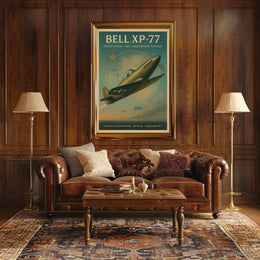 Bell XP-77 Lightweight Fighter Poster