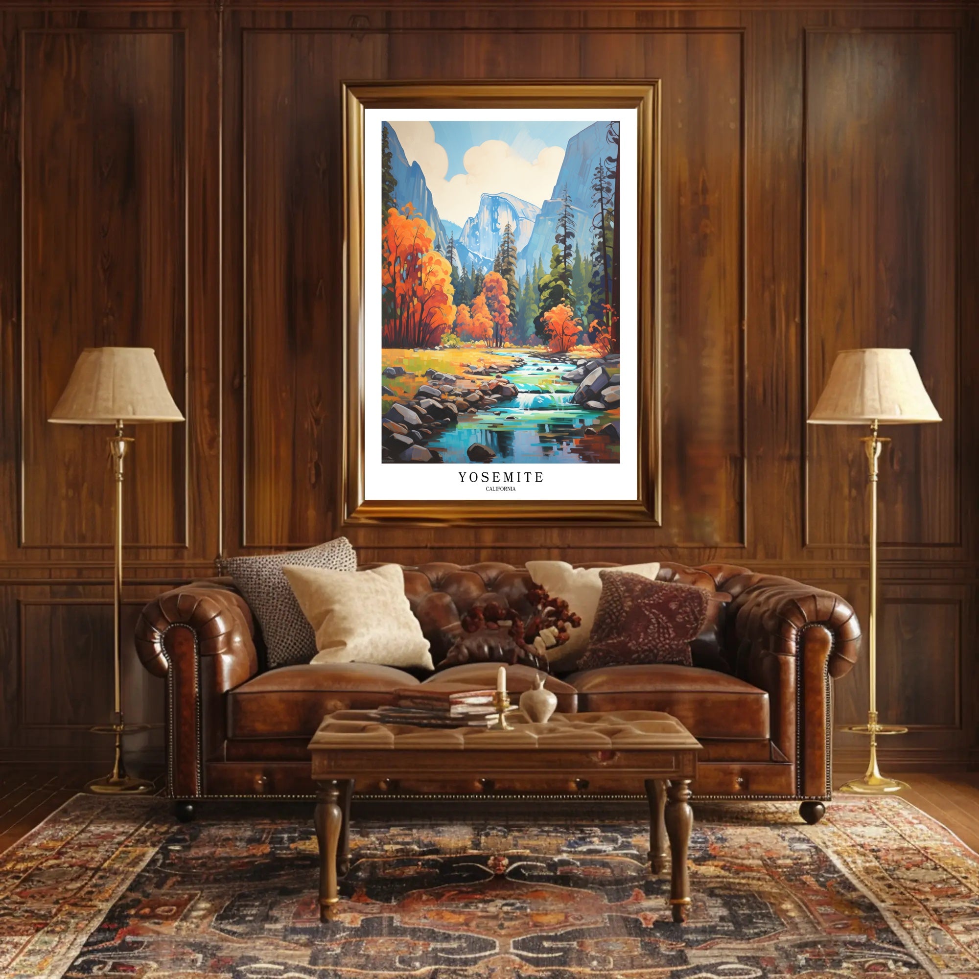 Yosemite National Park Poster PosterGoat