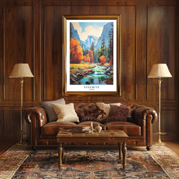 Yosemite National Park Poster PosterGoat