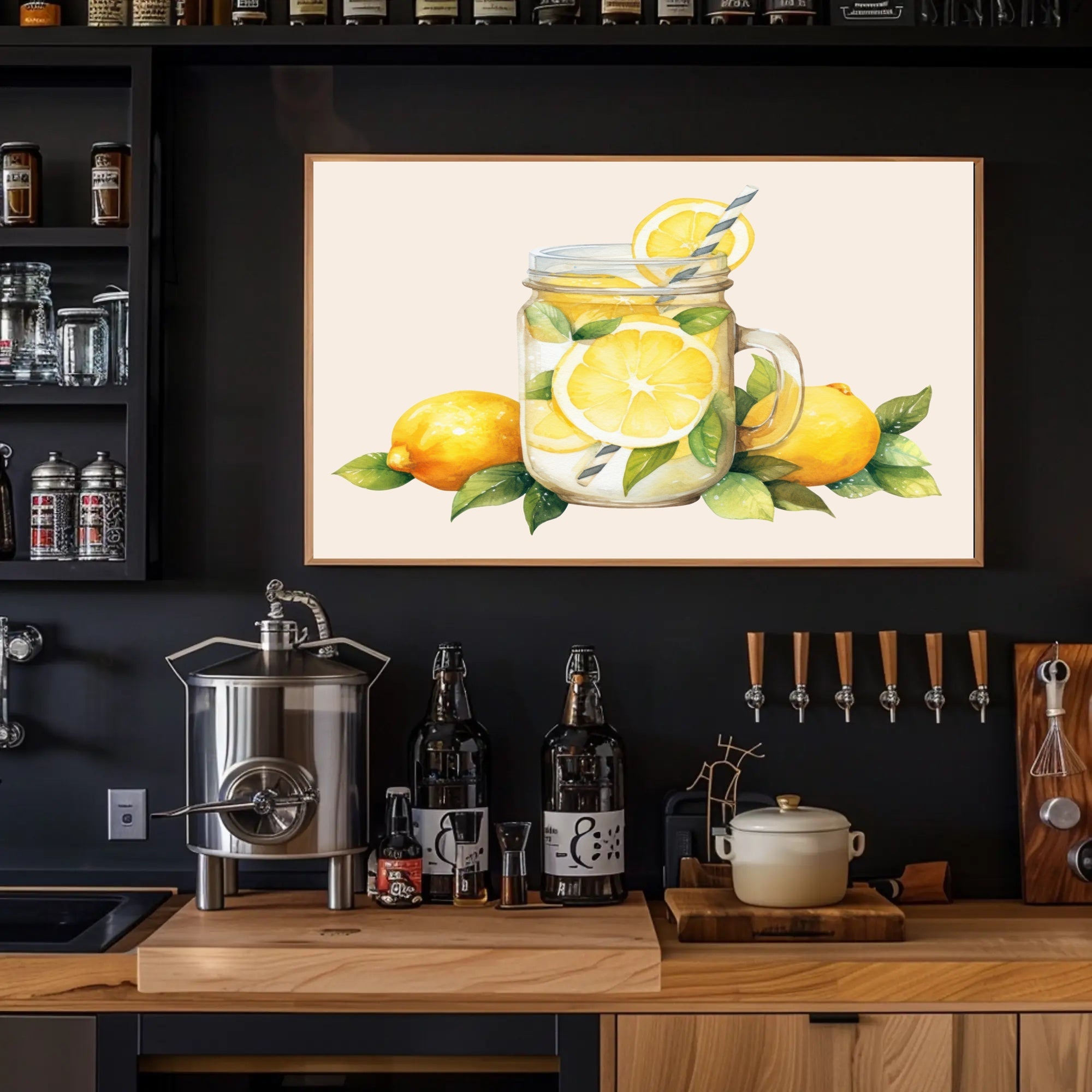 Refreshing Lemonade Delight Poster