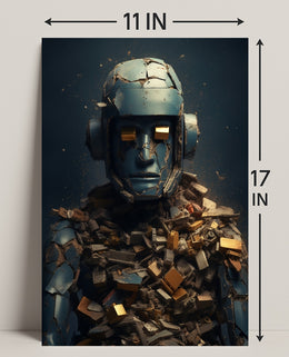 The Mechanical Sentinel Poster PosterGoat