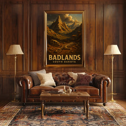 Badlands Of South Dakota Poster