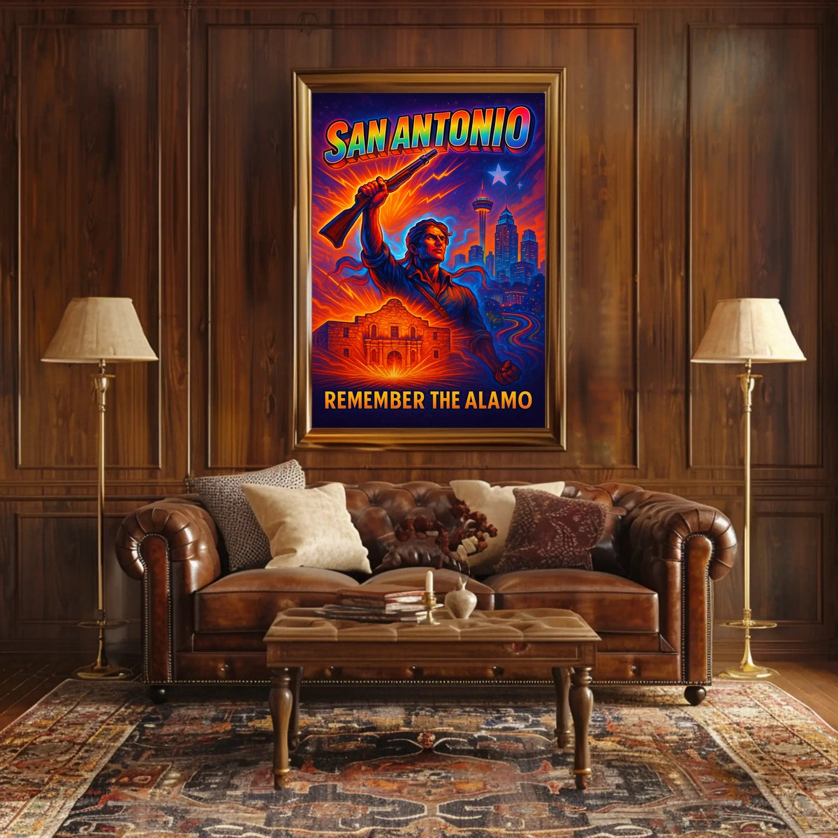 Remember The Alamo Poster