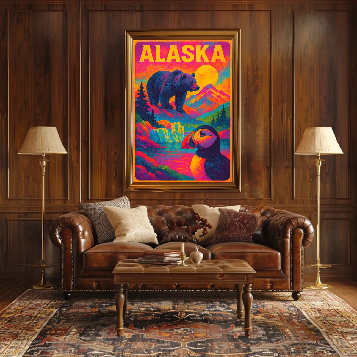 Alaska Wildlife Wonders Poster