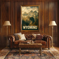 Wyoming Wilderness Poster