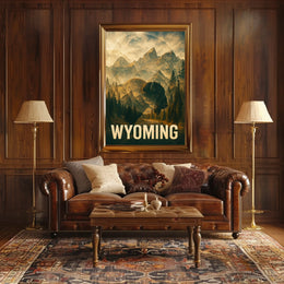 Wyoming Wilderness Poster