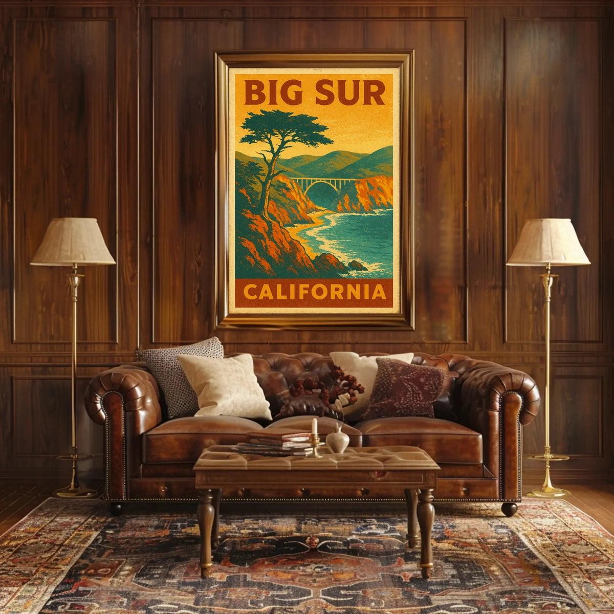 Big Sur, California Poster