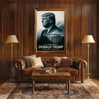 Trump Vision Liberty Hopeful Digital Painting Poster