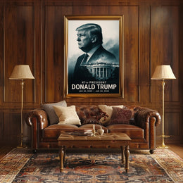 Trump Vision Liberty Hopeful Digital Painting Poster