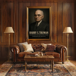 Harry S Truman 33Rd President Poster Wall Art Decor