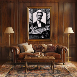 Laurant Magician Art Nouveau Style Cultural or Heritage Poster