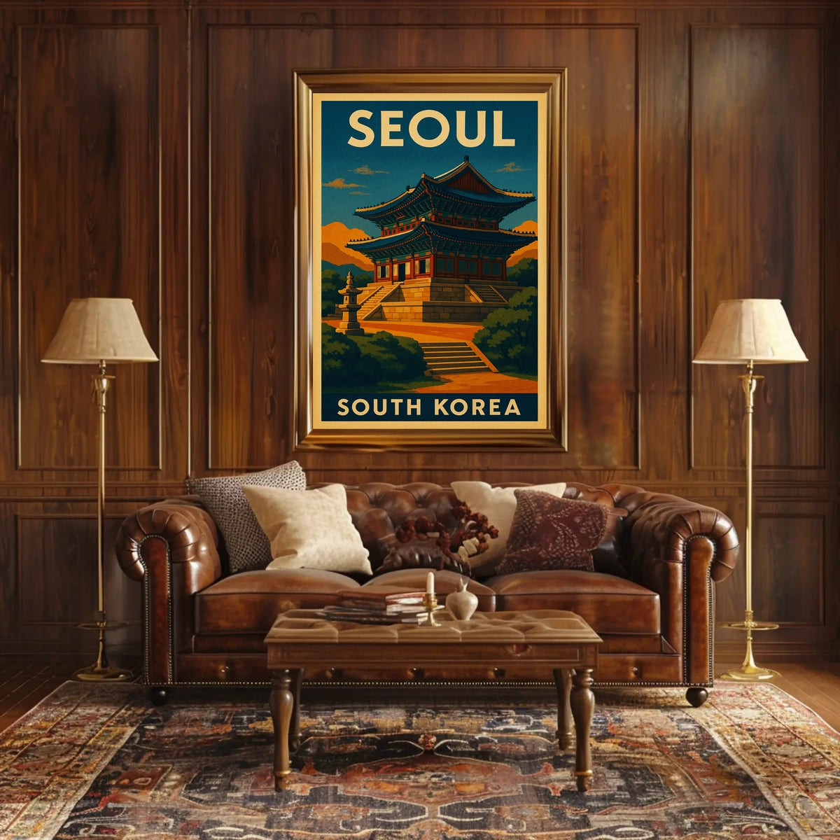 Seoul South Korea Poster